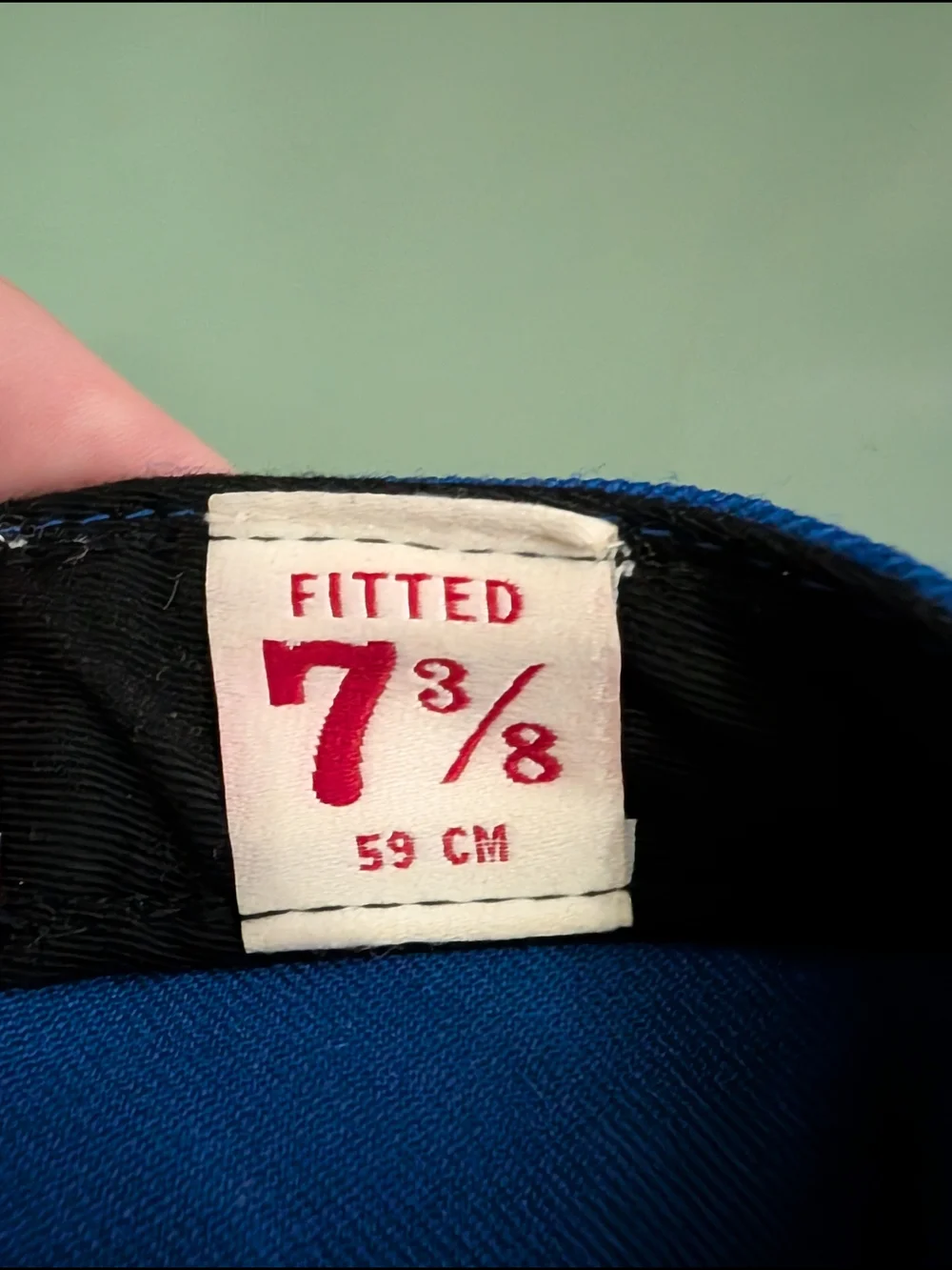 Nostalgia Mitchell & Ness 76ers Blue & Red Embroidered Snapback Hat